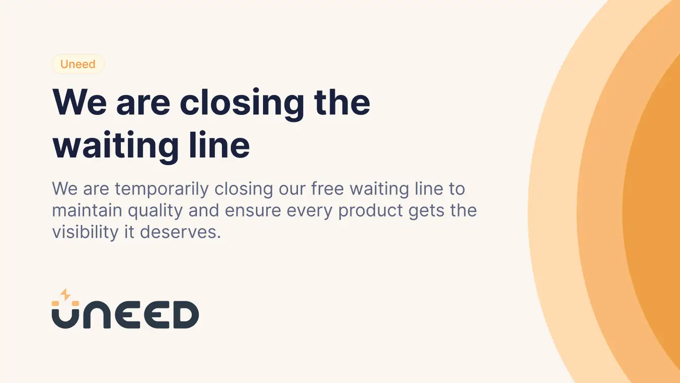 We are closing the free waiting line (again)