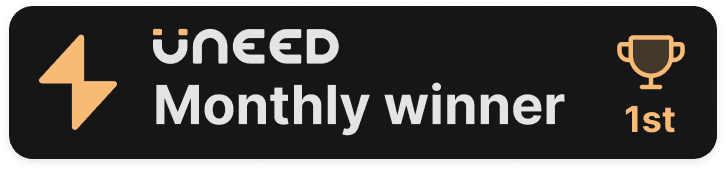 #1 Product of the Month