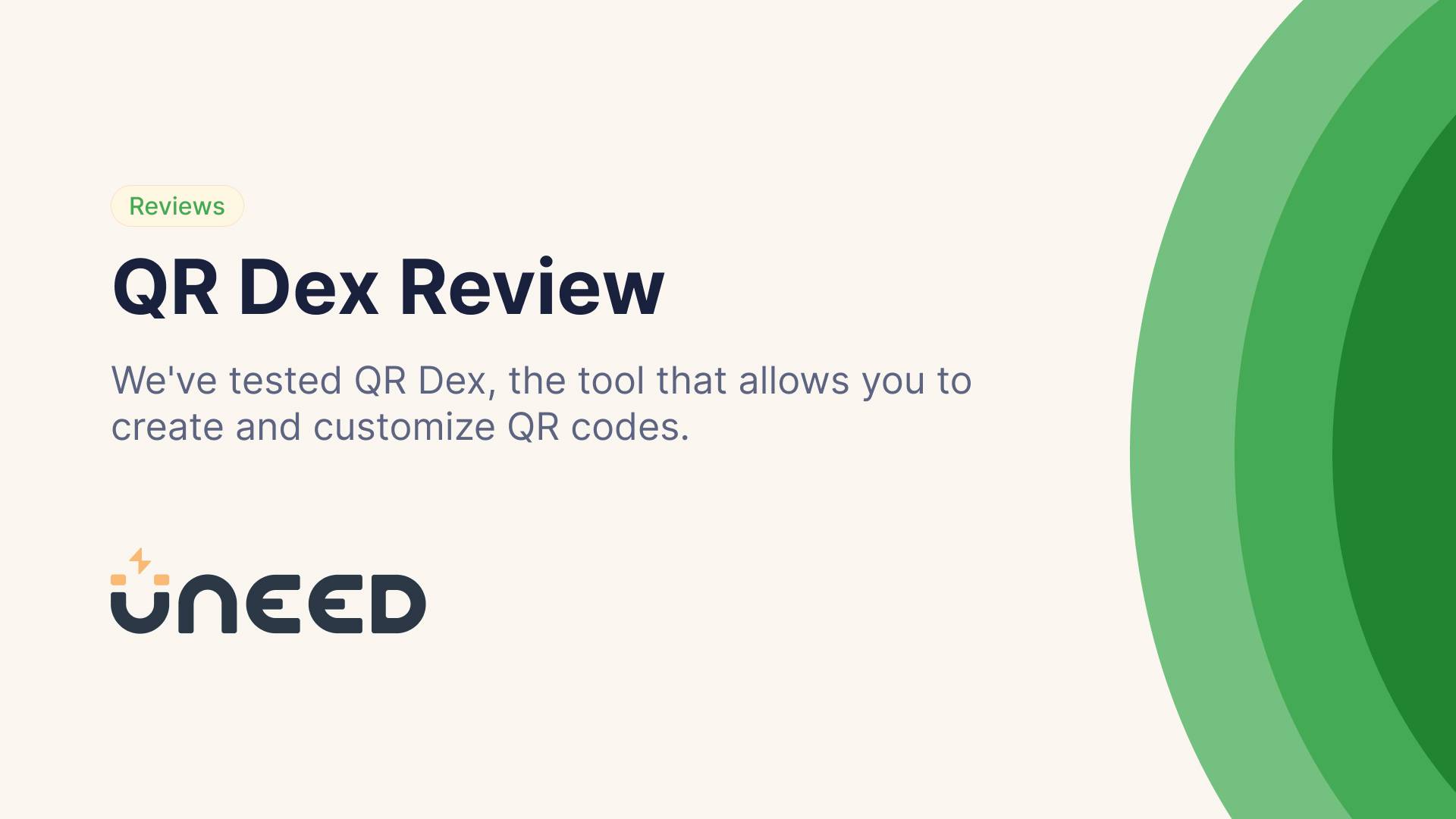 QR Dex Review - The tool to generate your QR codes in 2025