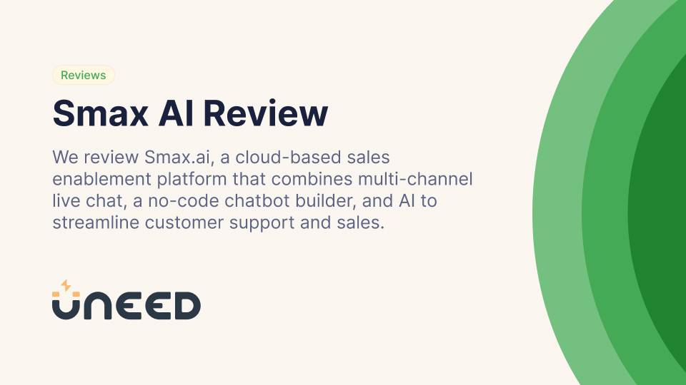 Smax.ai Review - All-in-One Live Chat & Chatbot