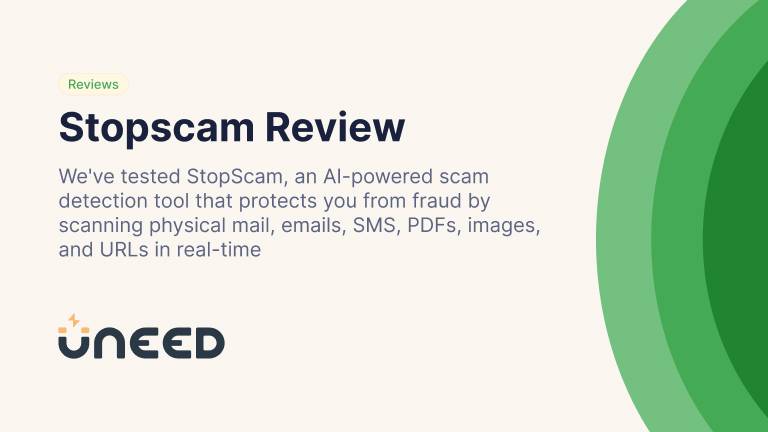 StopScam Review - AI-Powered Fraud Detection