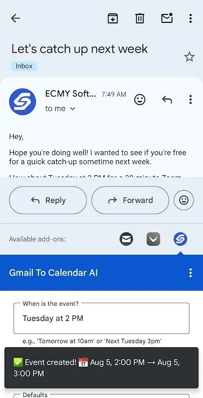 Gmail To Calendar AI image number 11