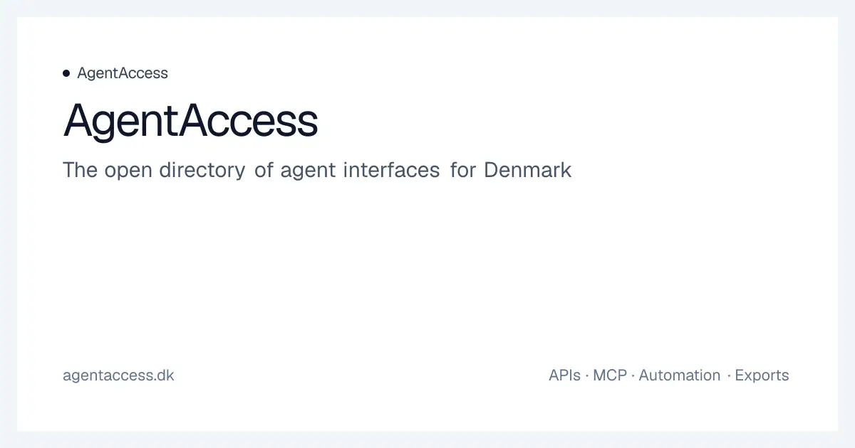 AgentAccessDK product image