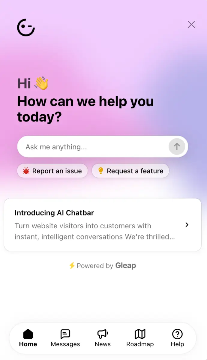 Gleap image number 01