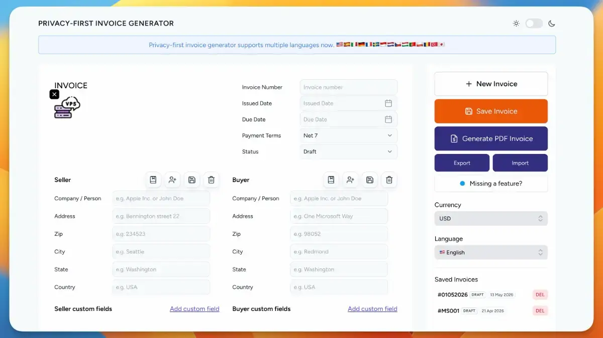 Invoice Generator image number 01