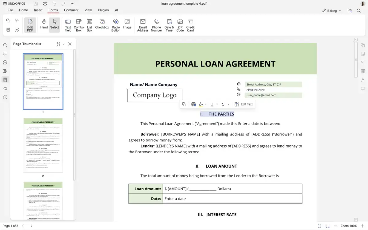 ONLYOFFICE Docs image number 11