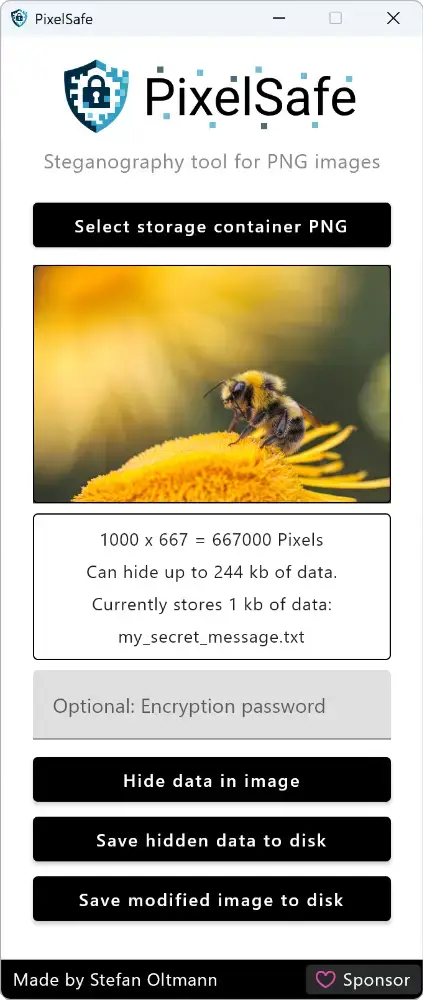 PixelSafe product image