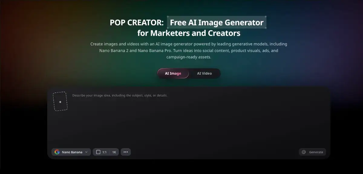 POP CREATOR product image