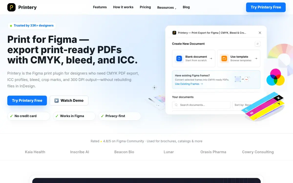 Printery - Print for Figma product image