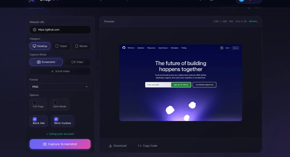 SnapAPI image number 01